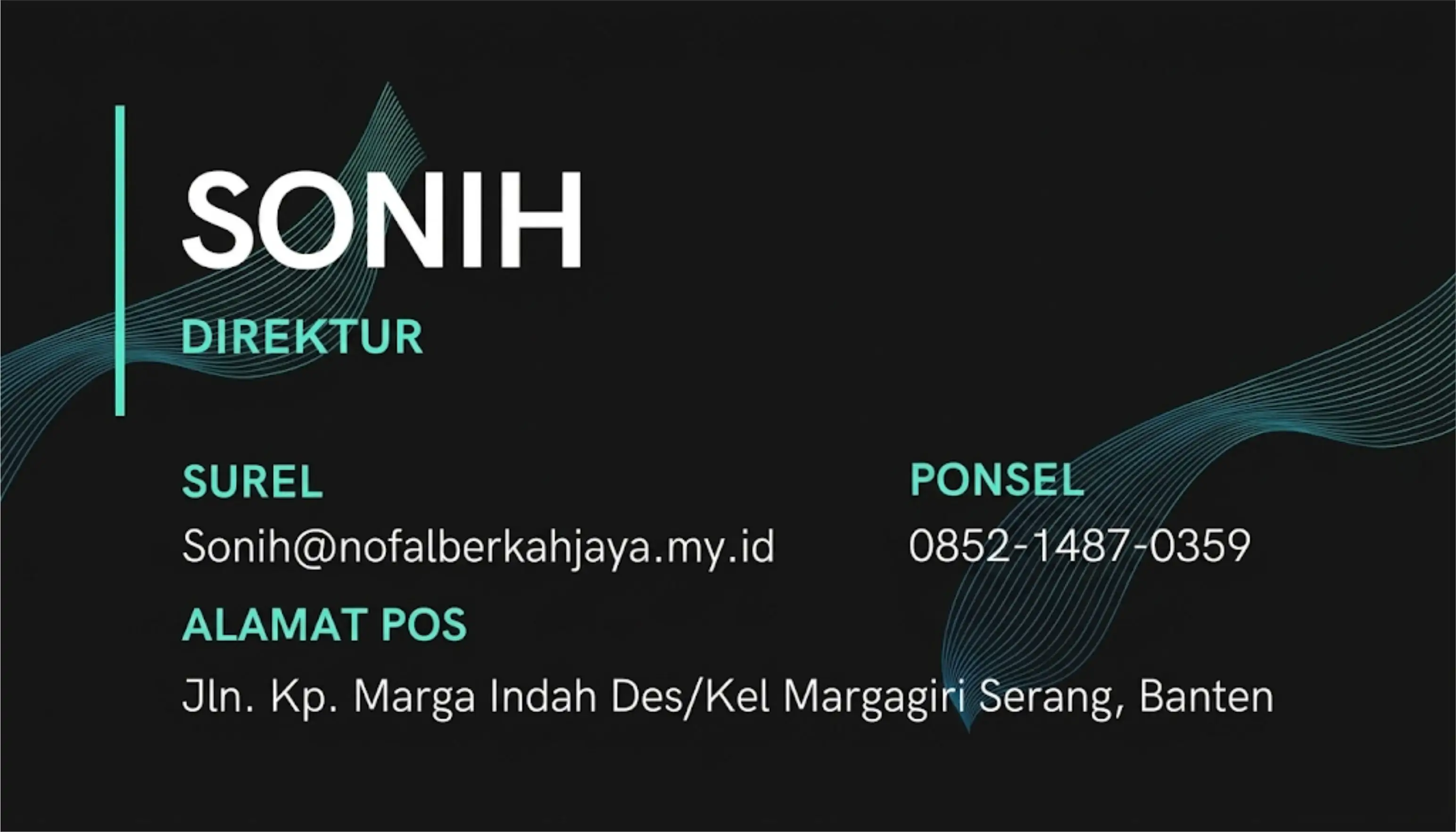Kontak PT. Nofal Berkah Jaya 2